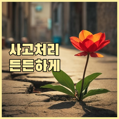 운전자보험, 사고처리 지원으로 불안한..