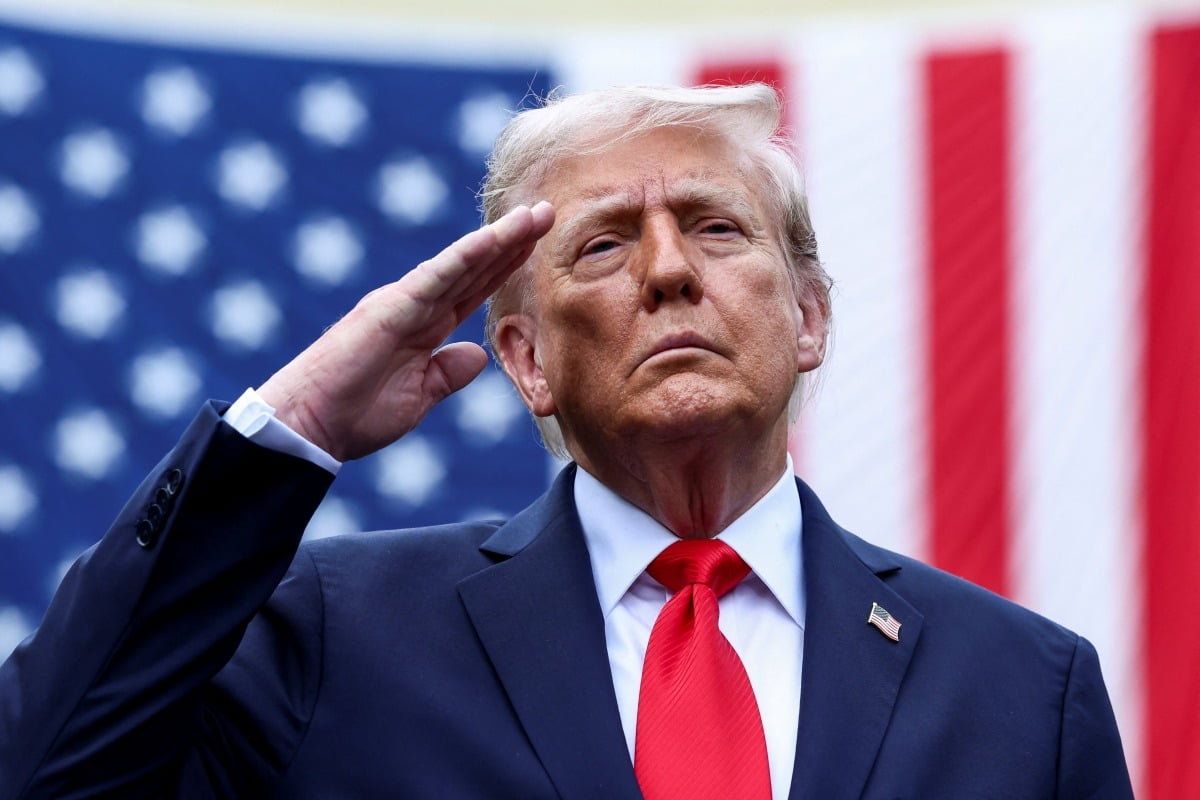 도널드 트럼프 미국 대통령.