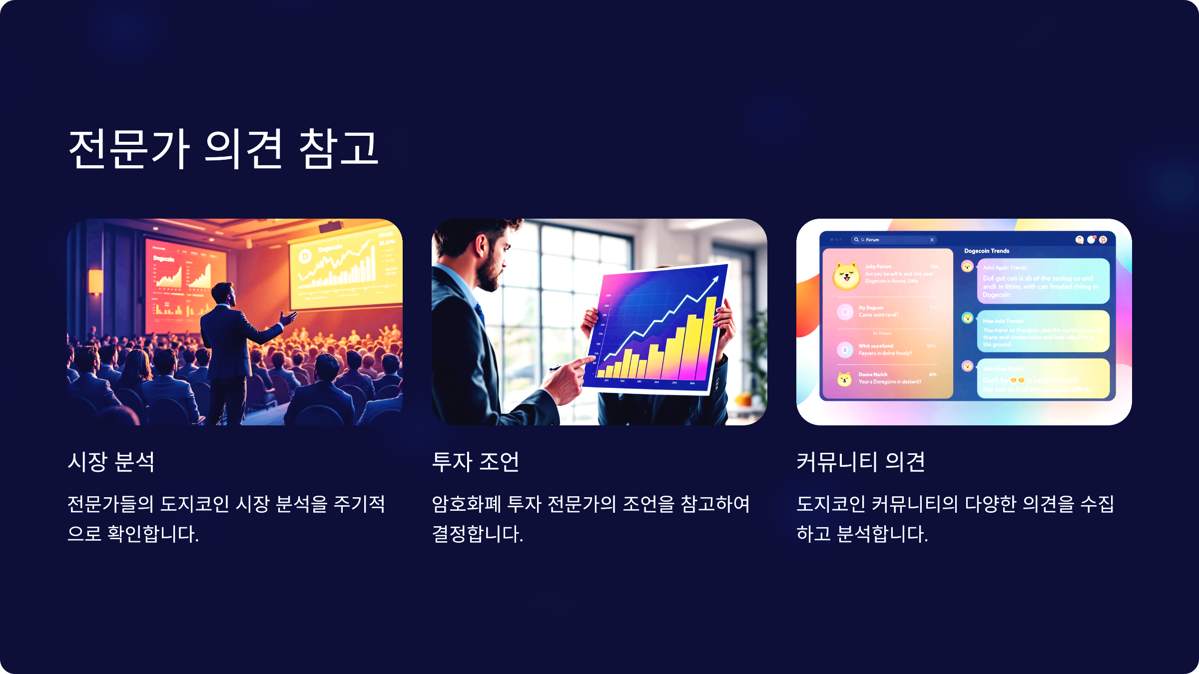 전문가 의견 참고