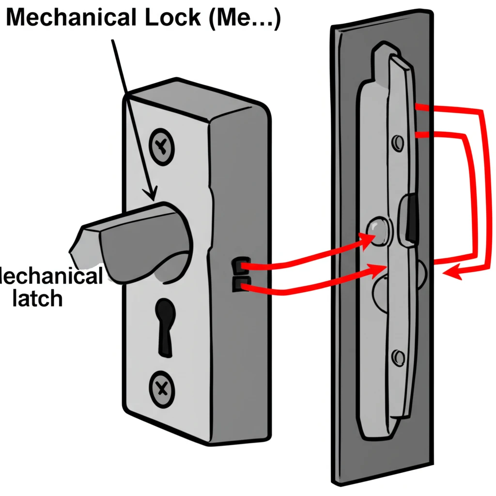 승강기 도어 인터록 작동 메커니즘과 ..