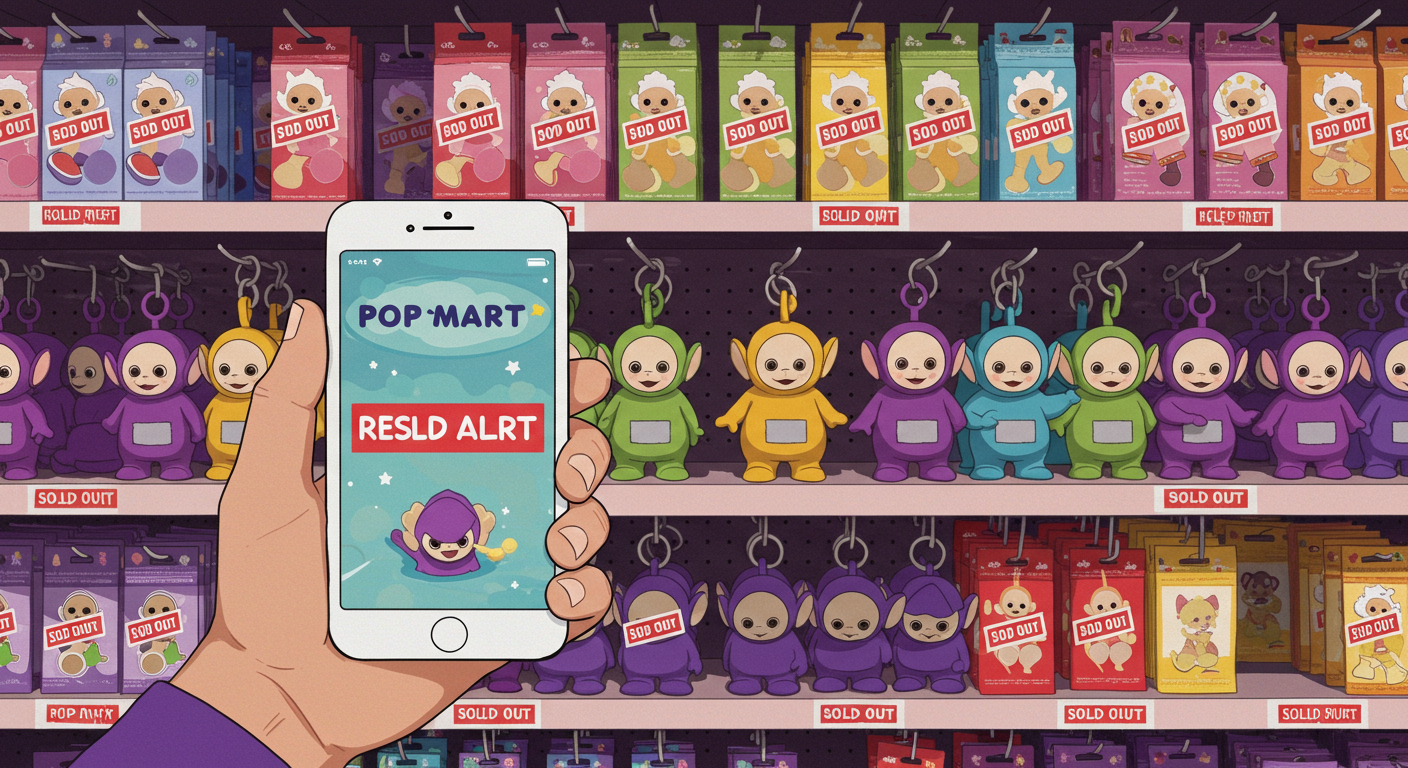 속보! 팝마트 텔레토비 키링 완판, 재입고 놓치지 않는 법
