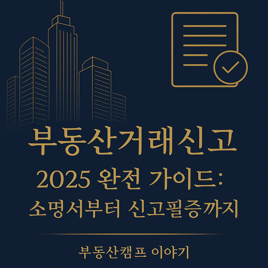 부동산거래신고_2025_)완전_가이드:_소명서부터_신고필증까지