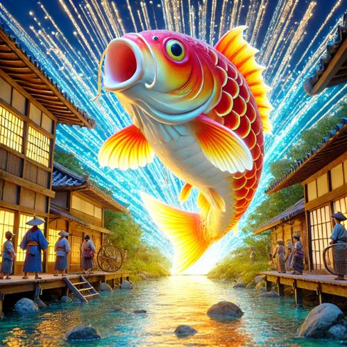 비단잉어의 경고와 마법