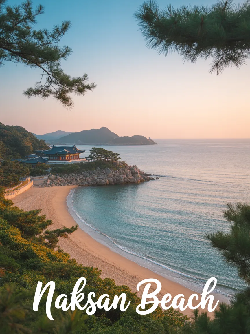 낙산사 해수욕장 소개 및 역사