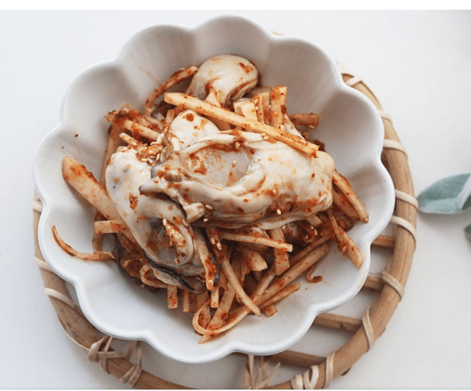 임성근 굴무침 레시피