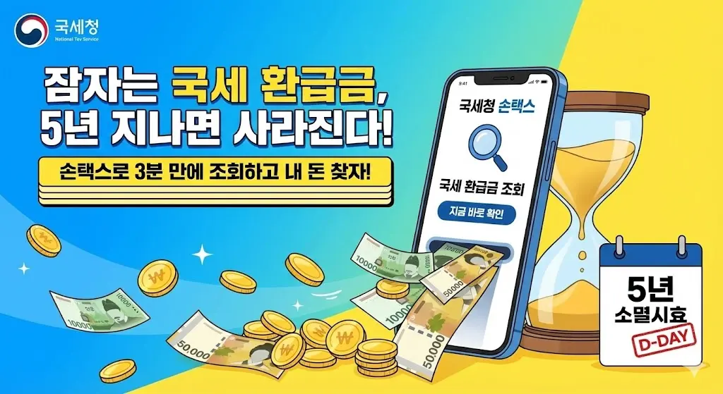 국세환급금 조회