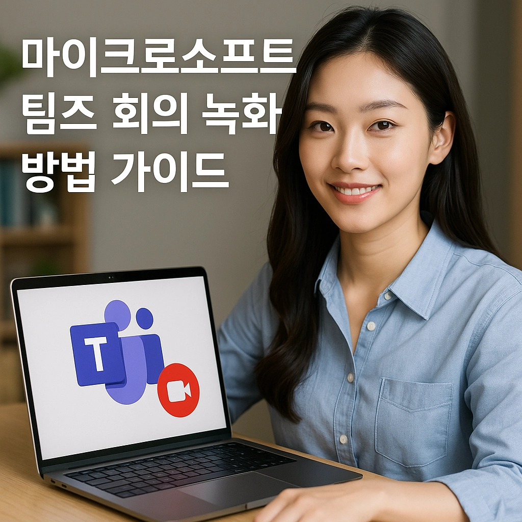 마이크로소프트 팀즈 회의 녹화 방법 가이드