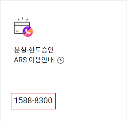 롯데카드-분실신고