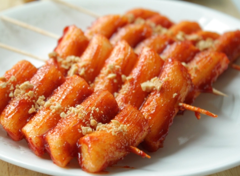 한국의 떡 종류 떡꼬치