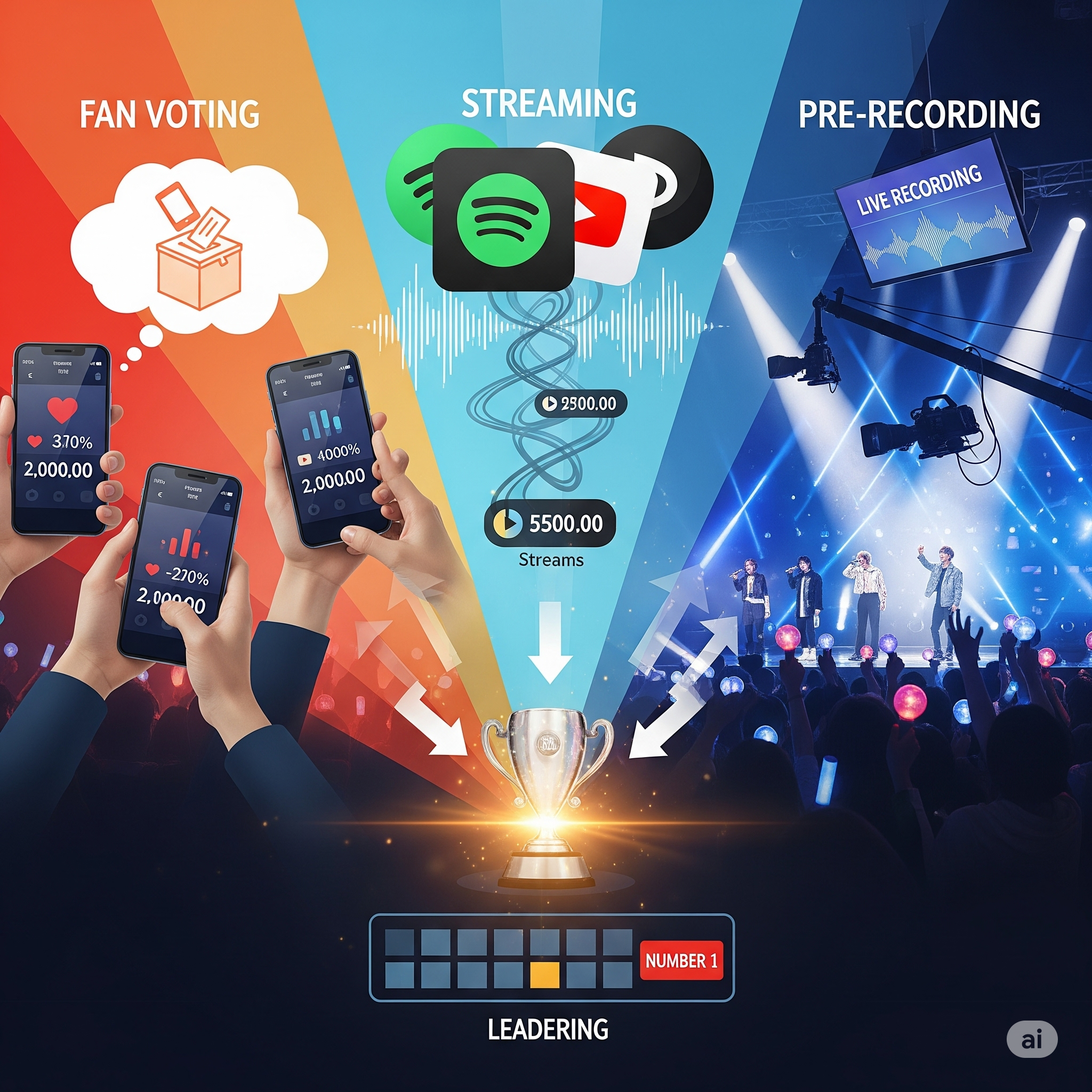 K-pop 음방 1위 공략 (투표, 스트리밍, 사녹)