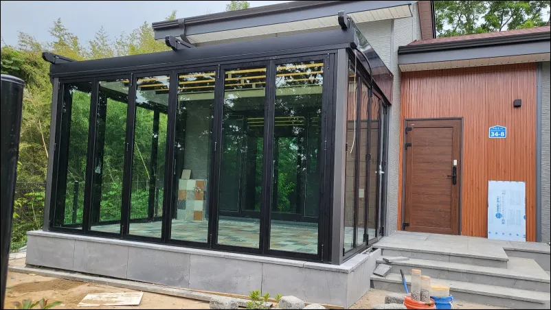 전원주택 시공 완료