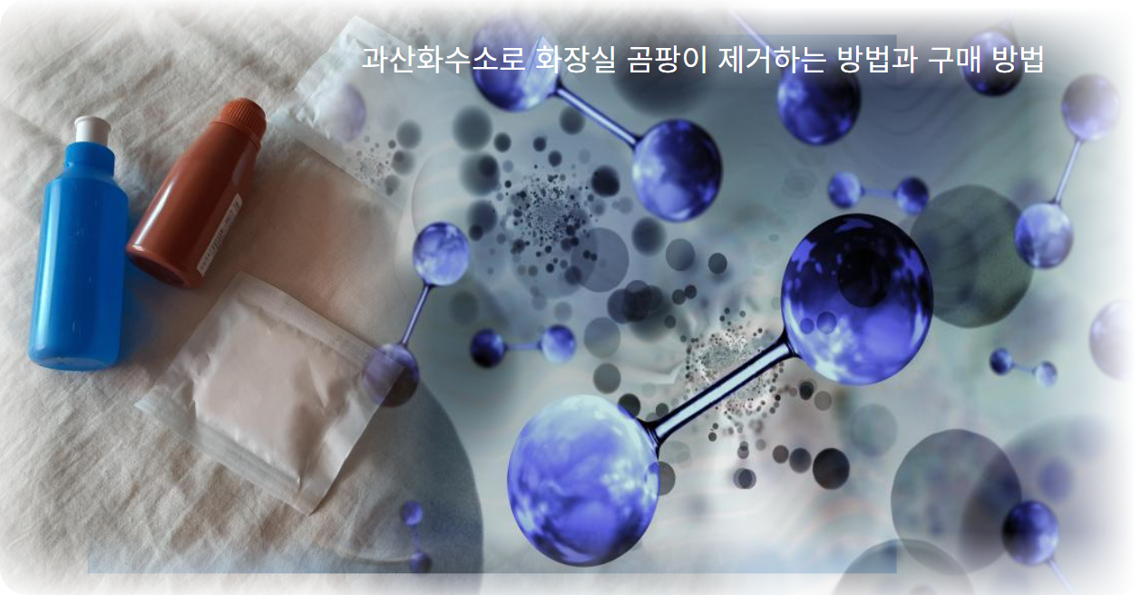 과산화수소로 화장실 곰팡이 제거하기
