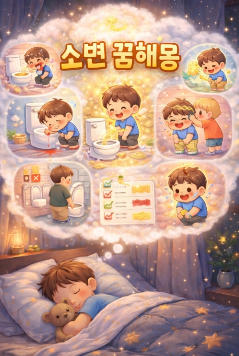 소변 꿈해몽! 소변 누는 꿈해몽! 10가지 총정리!