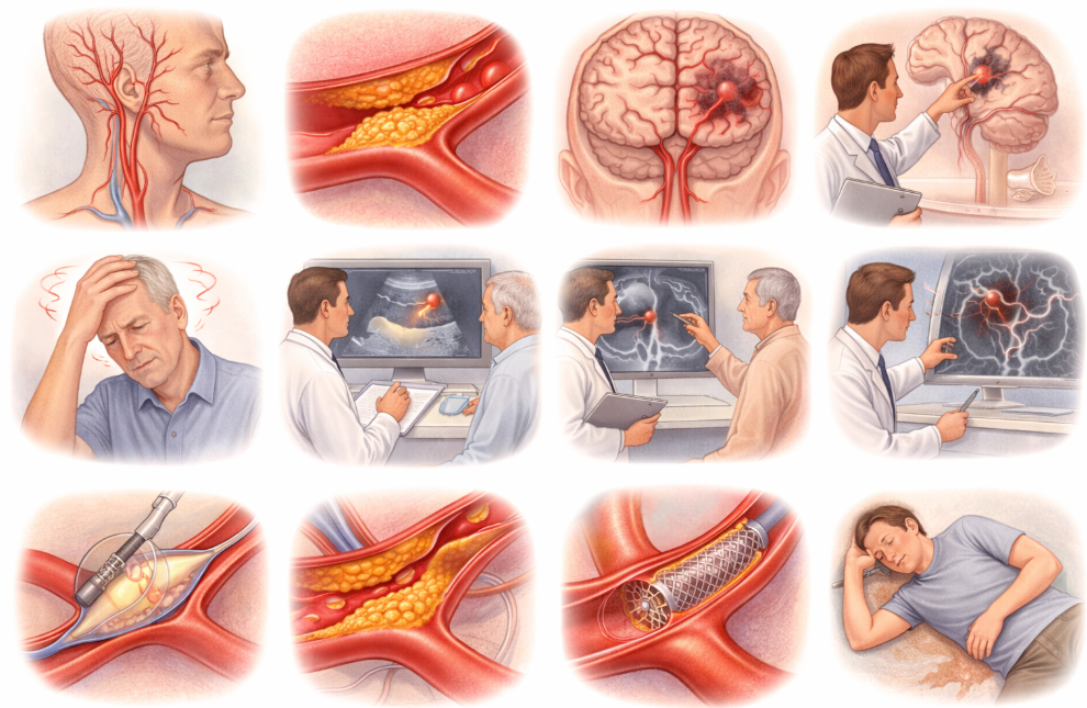경동맥 협착증 관련 이미지