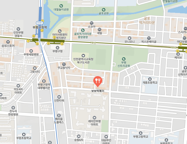 보보떡볶이위치