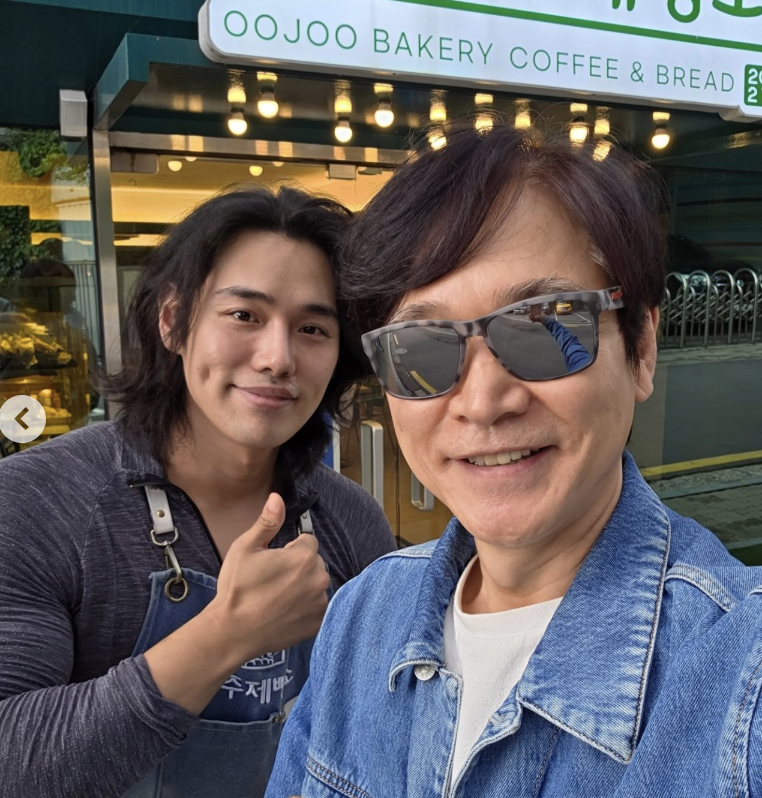 정보석 빵집 운영 아들 정우주 우주제빵소에서 함께한 모습