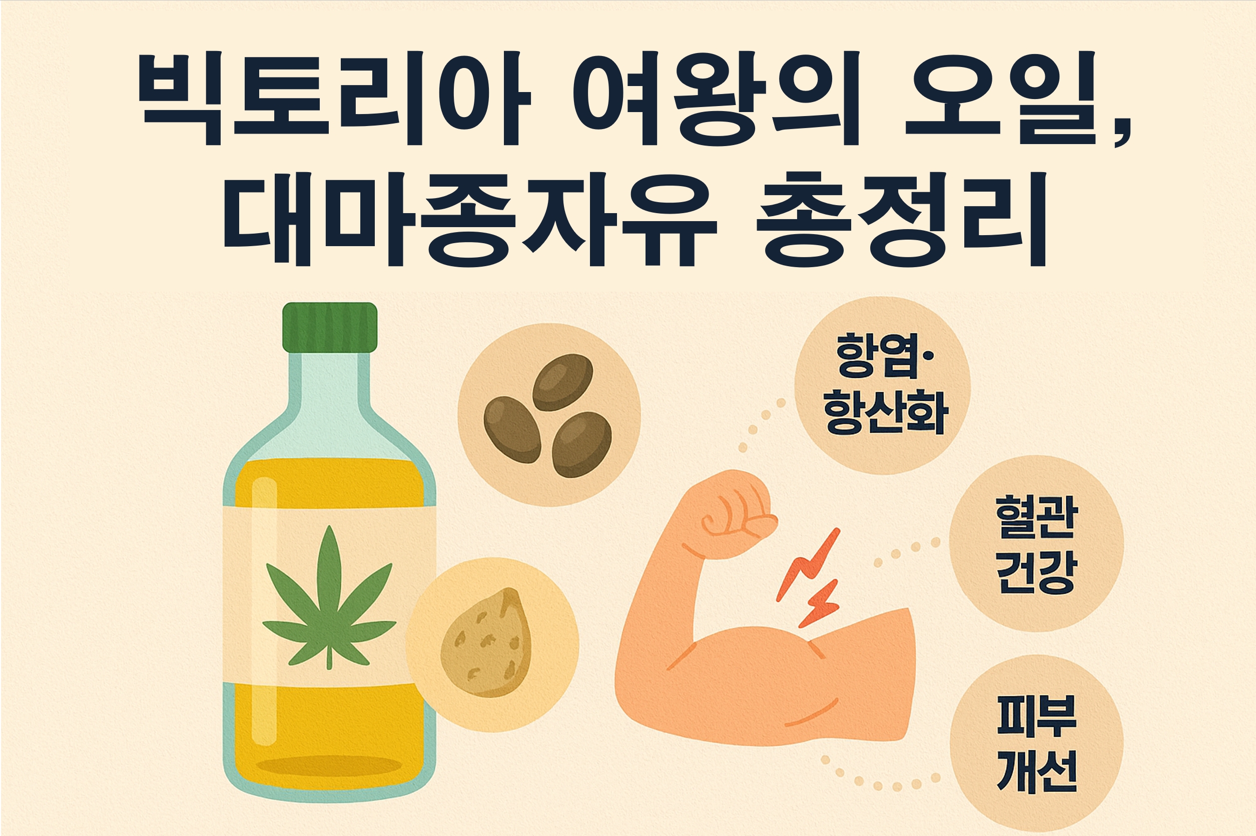 빅토리아 여왕의 오일, 대마종자유 총정리