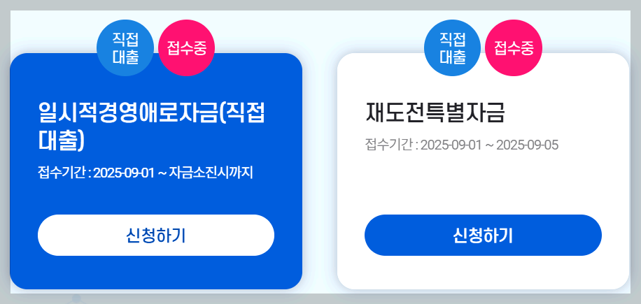 소상공인 정책자금