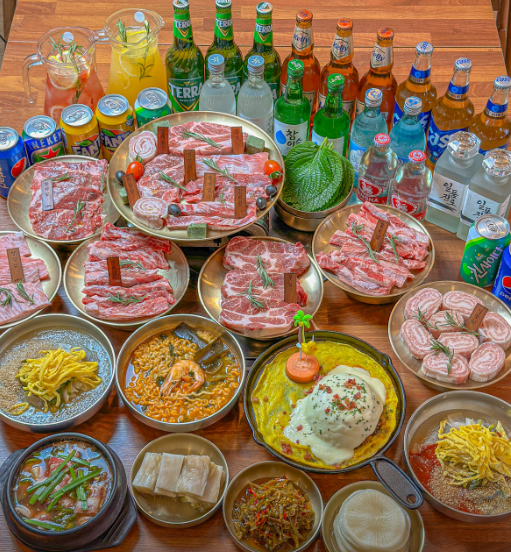 오송 맛집 "남한강" 음식