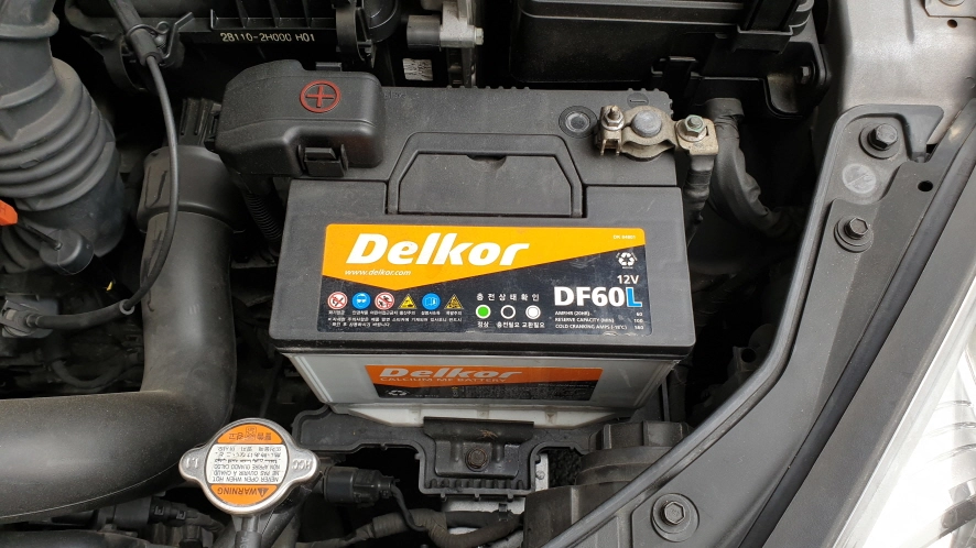 i30 자동차 배터리 교체 완료 모습