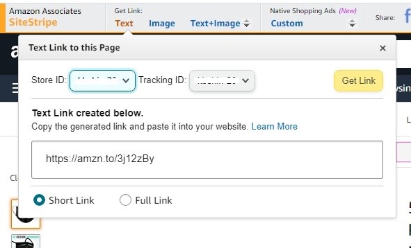 아마존 어필리에이트 링크 텍스트