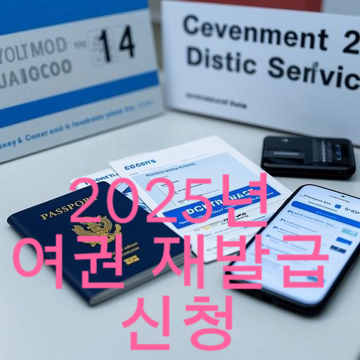 2025년 여권 재발급 신청