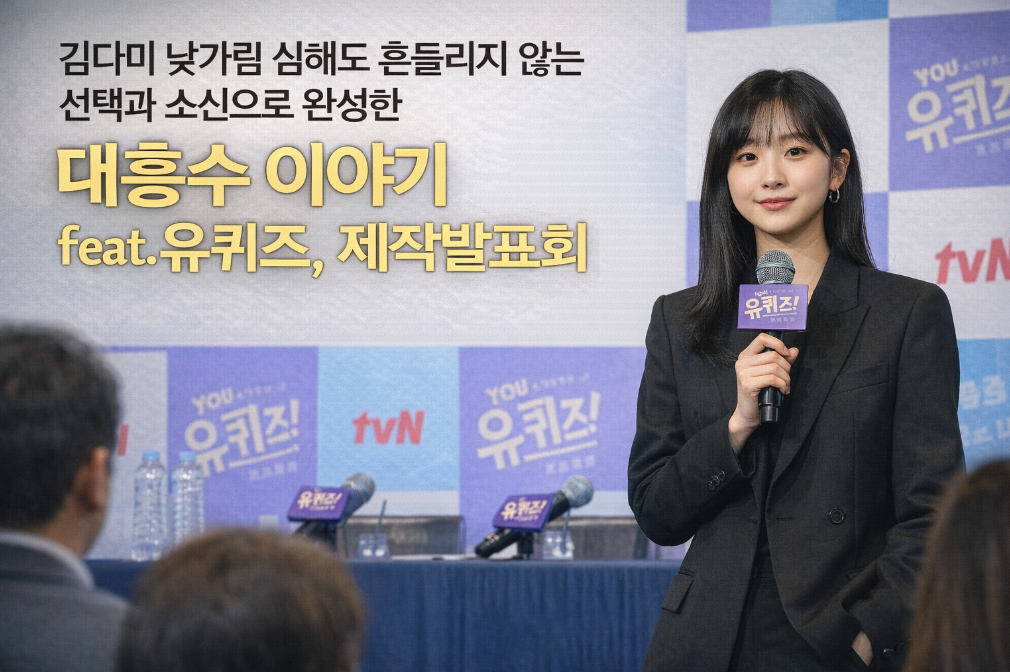 김다미 낯가림 극복한 대흥수 비결 총정리