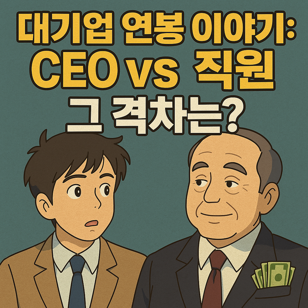 기업 연봉 이야기