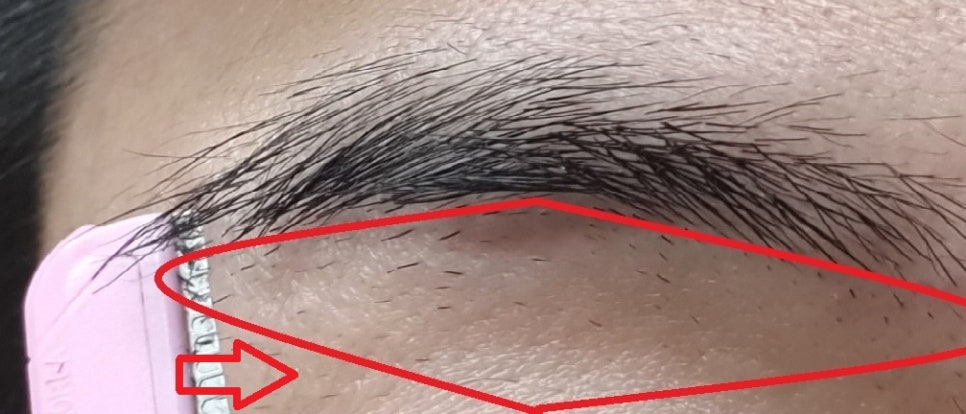 남자 아이브로우