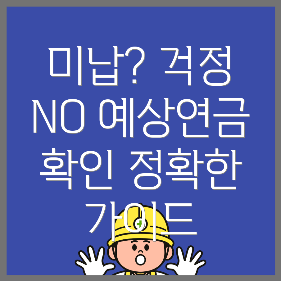 국민연금 예상수령액