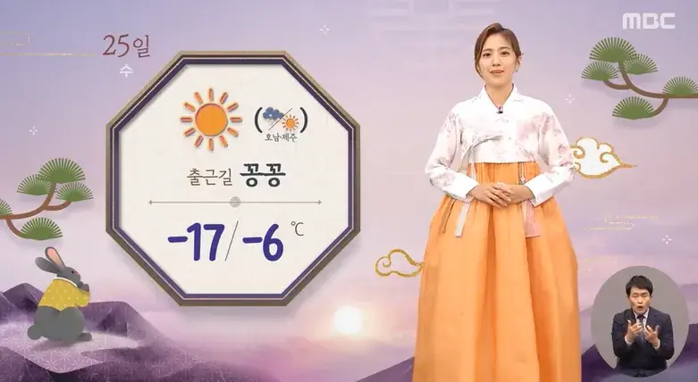설연휴 날씨