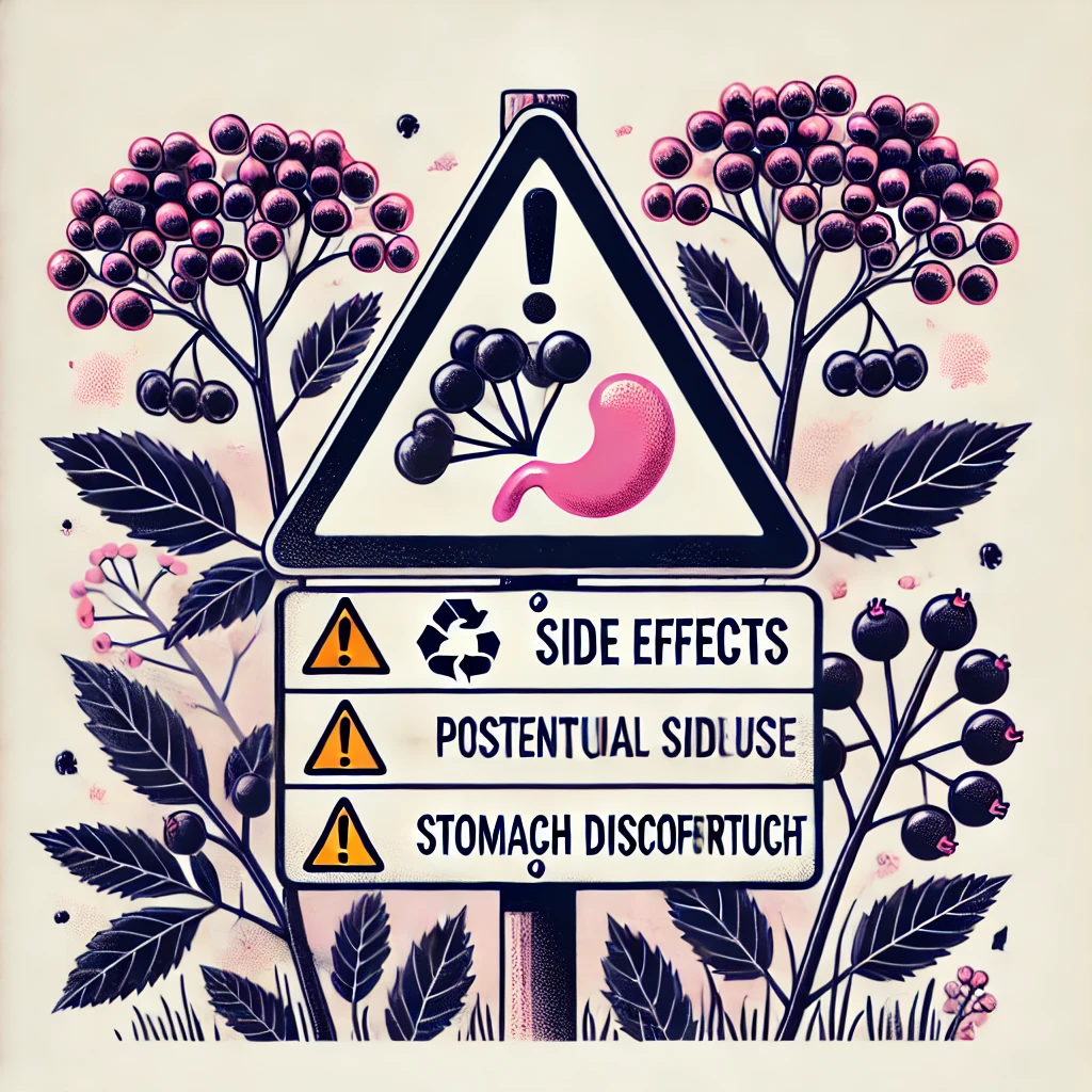 엘더베리 섭취시 주의사항