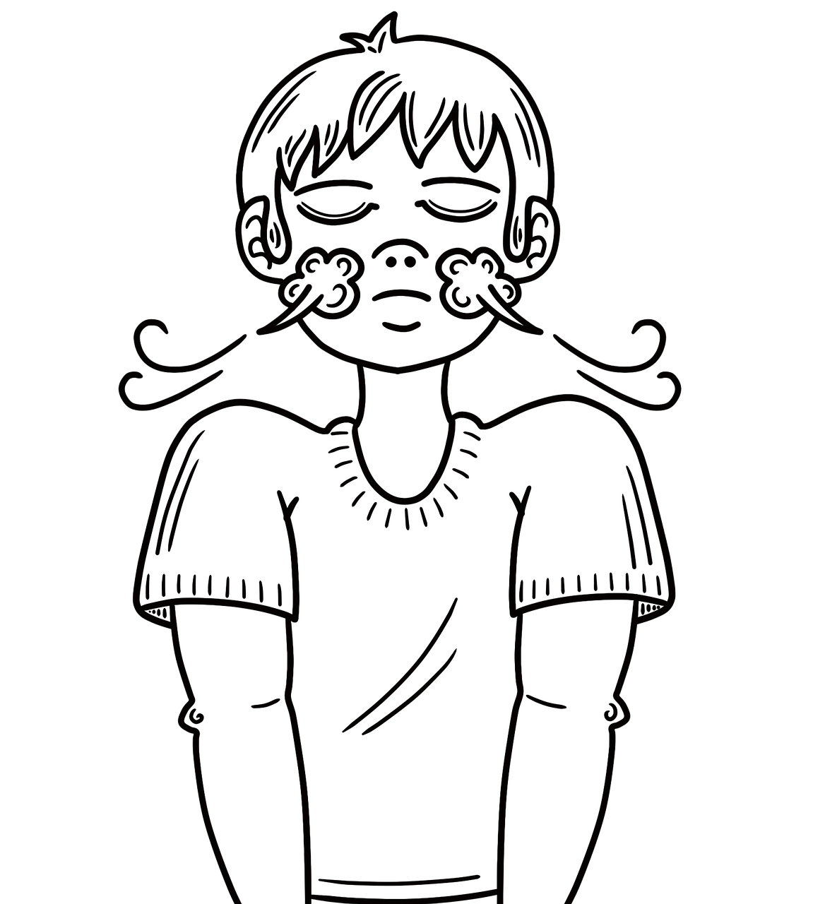 기침 억제 호흡법