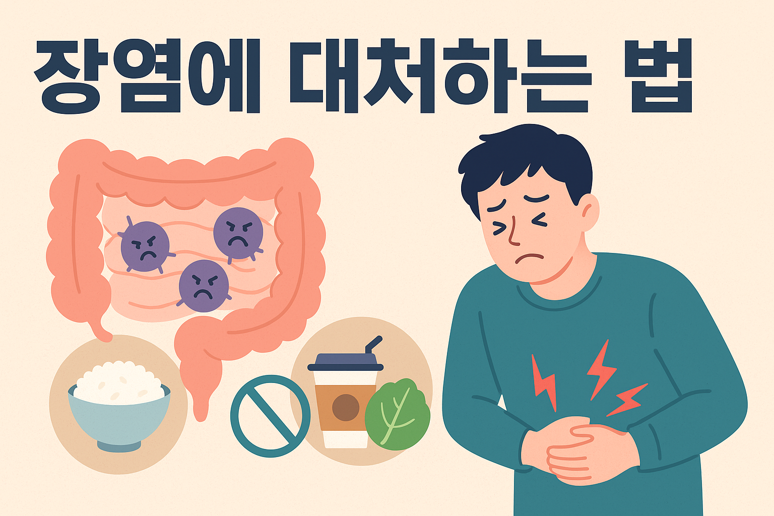 장염대처법