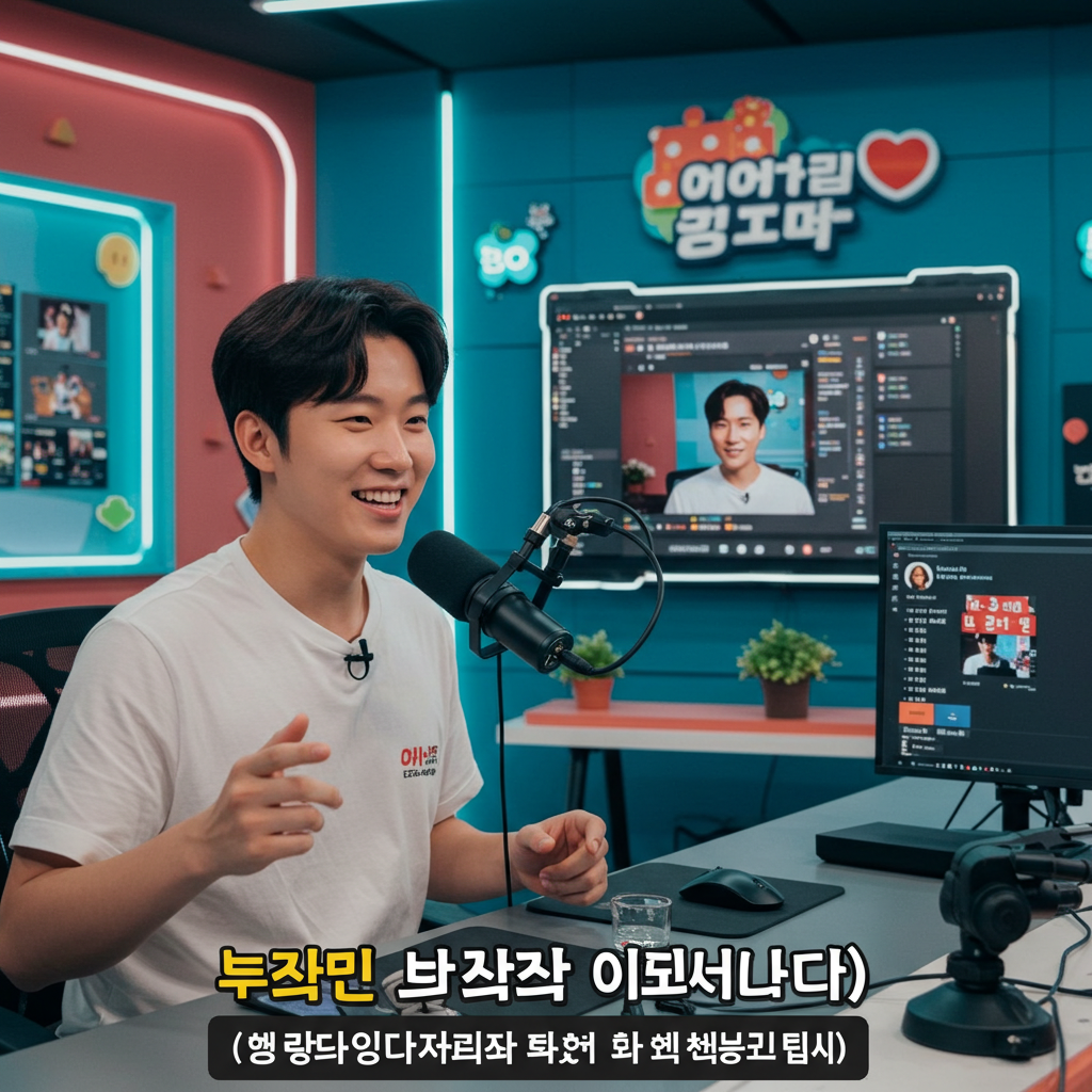 나만의 라이브 방송 시작