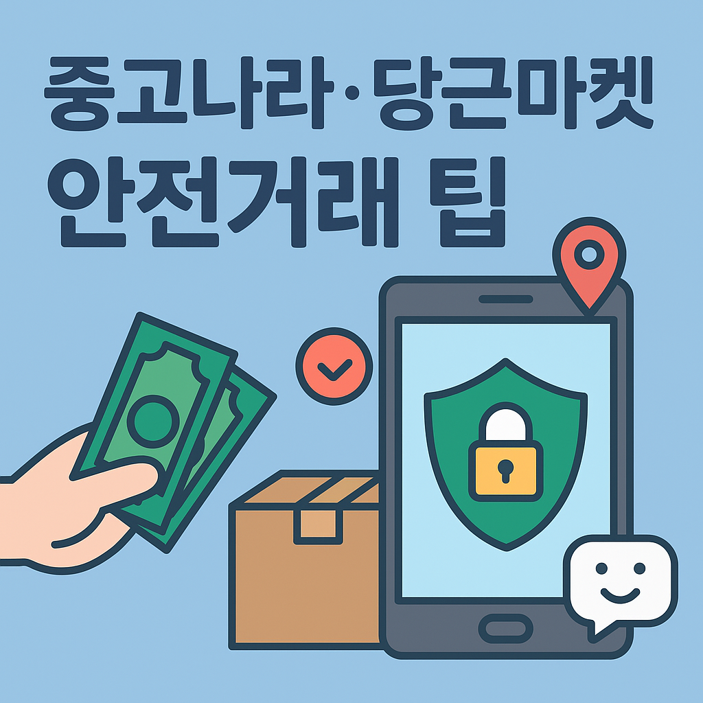 중고나라&middot;당근마켓 안전거래 팁 총정리 (실제 사례 포함)