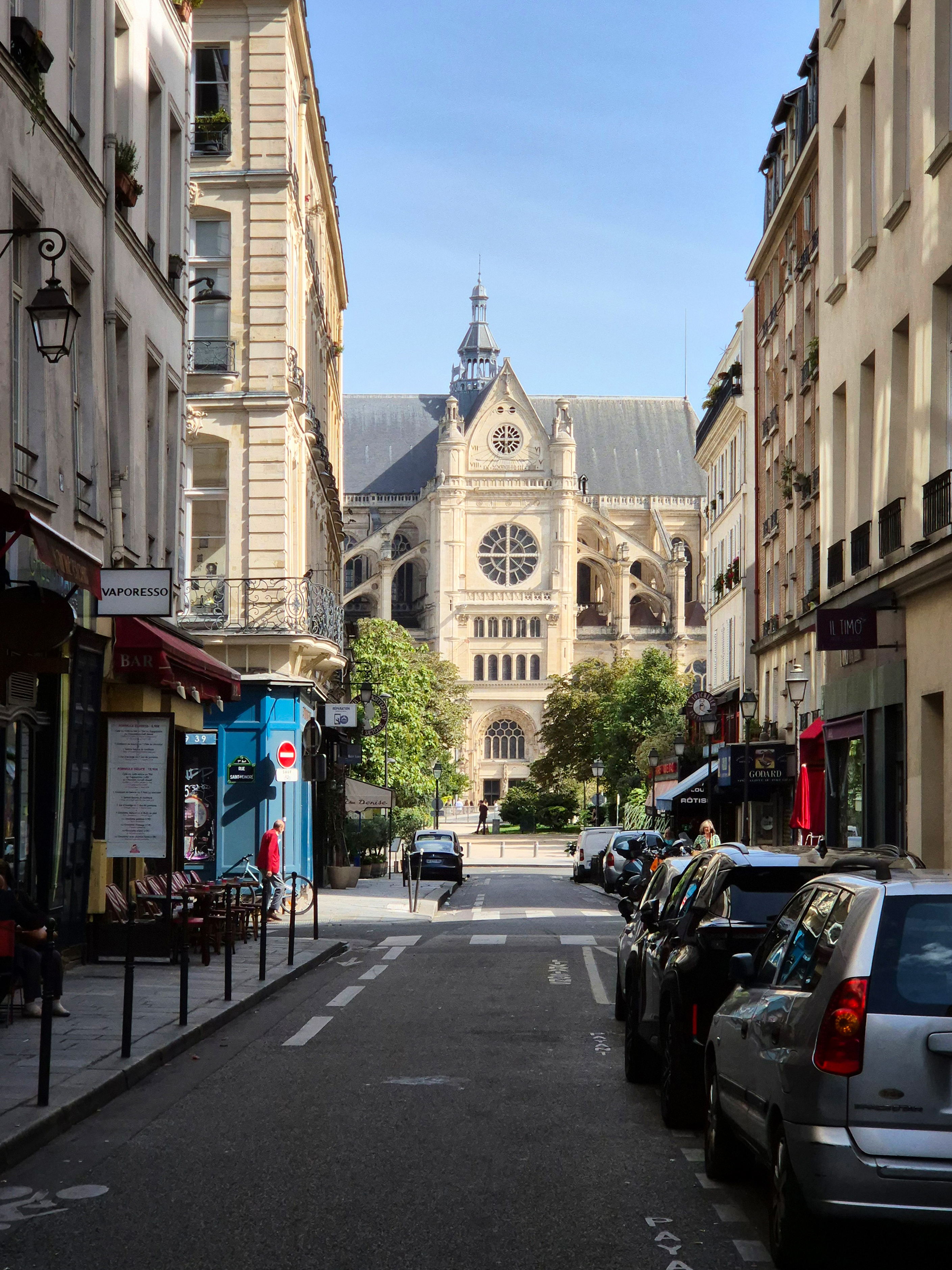 파리 생뙤스타슈성당 (Église Saint-Eustache de Paris) 가는 길