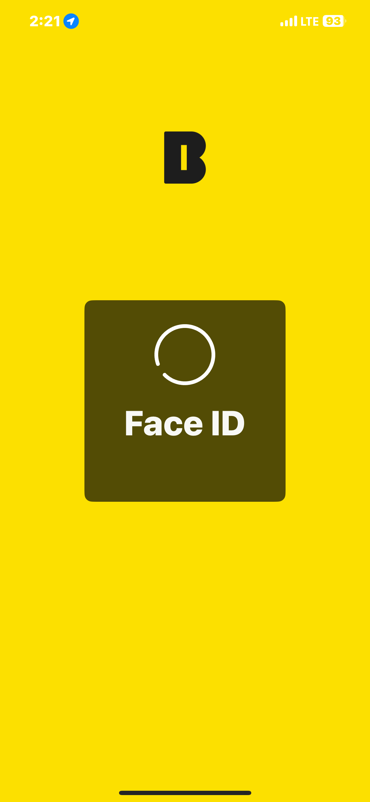 카카오뱅크 로그인 화면