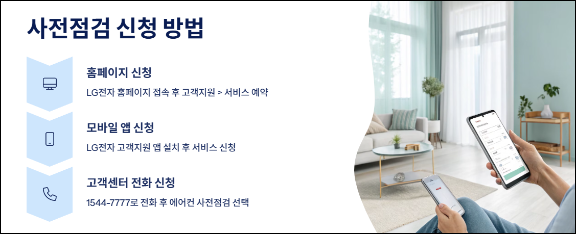 사전점검 신청 방법