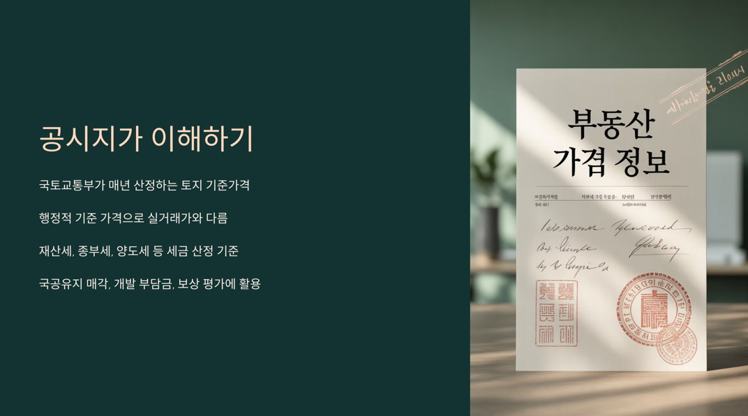 공시지가 이해
