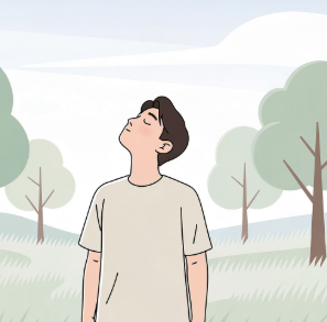 목이 간질간질하고 마른기침이 납니다