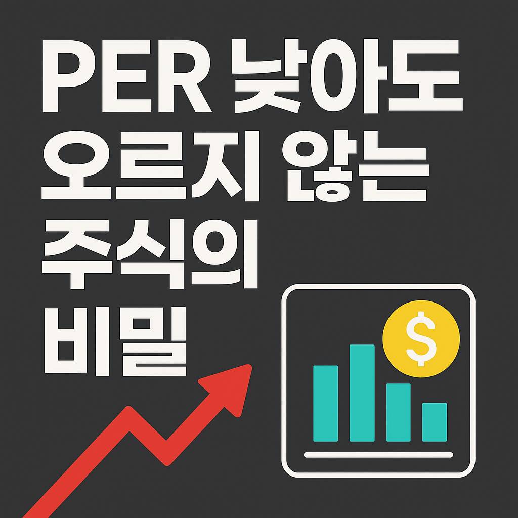 PER 낮아도 오르지 않는 주식의 비밀