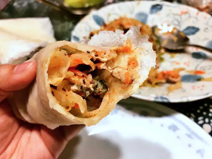 생활의 달인 대만 여행 타이완 대만식 브리또 춘권 룬빙 맛집