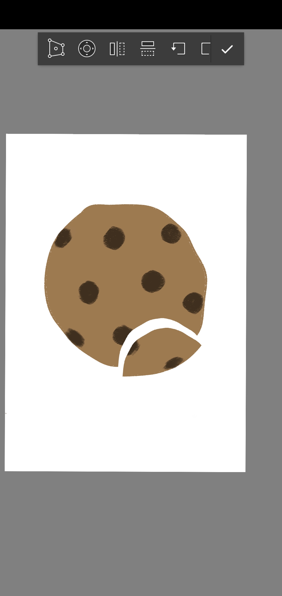 쿠키-조각-그림