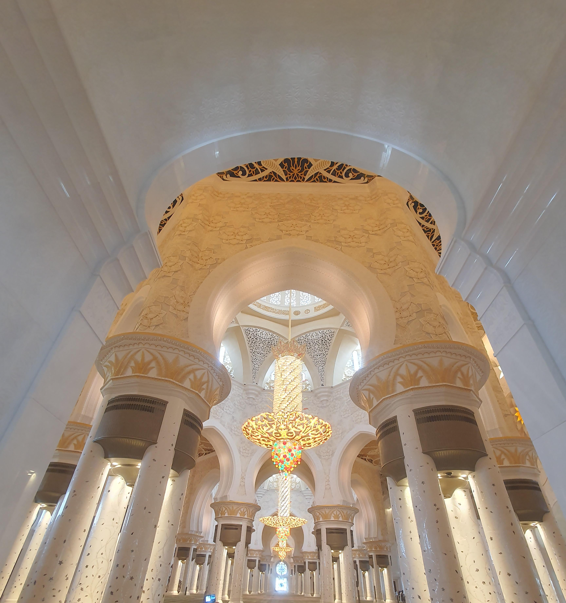 노랑풍선 두바이 패키지 4박 6일 2일차- 셰이크 자이드 그랜드 모스크 대통령궁 에미레이트 팰리스 루브르박물관