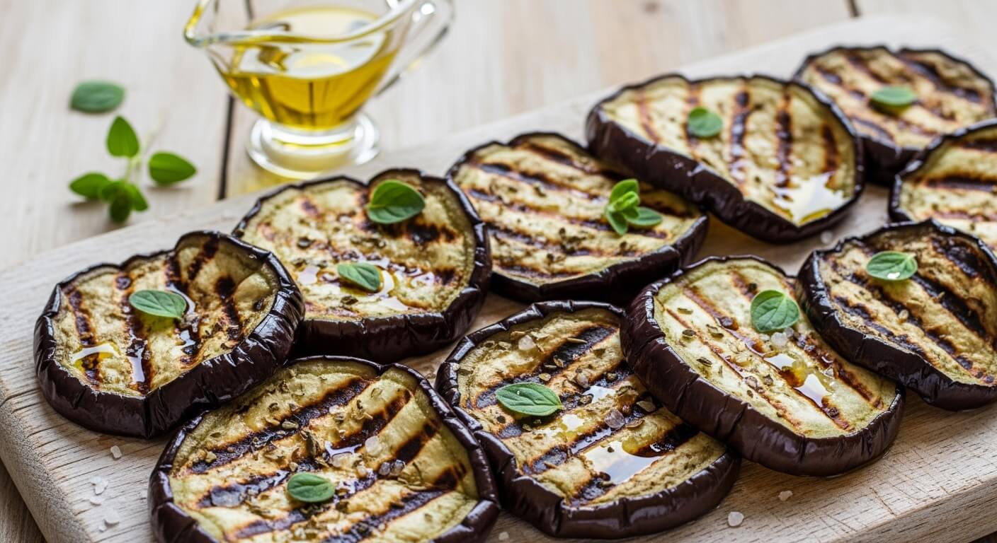 그리스 가지 요리: 불과 올리브오일의 조합