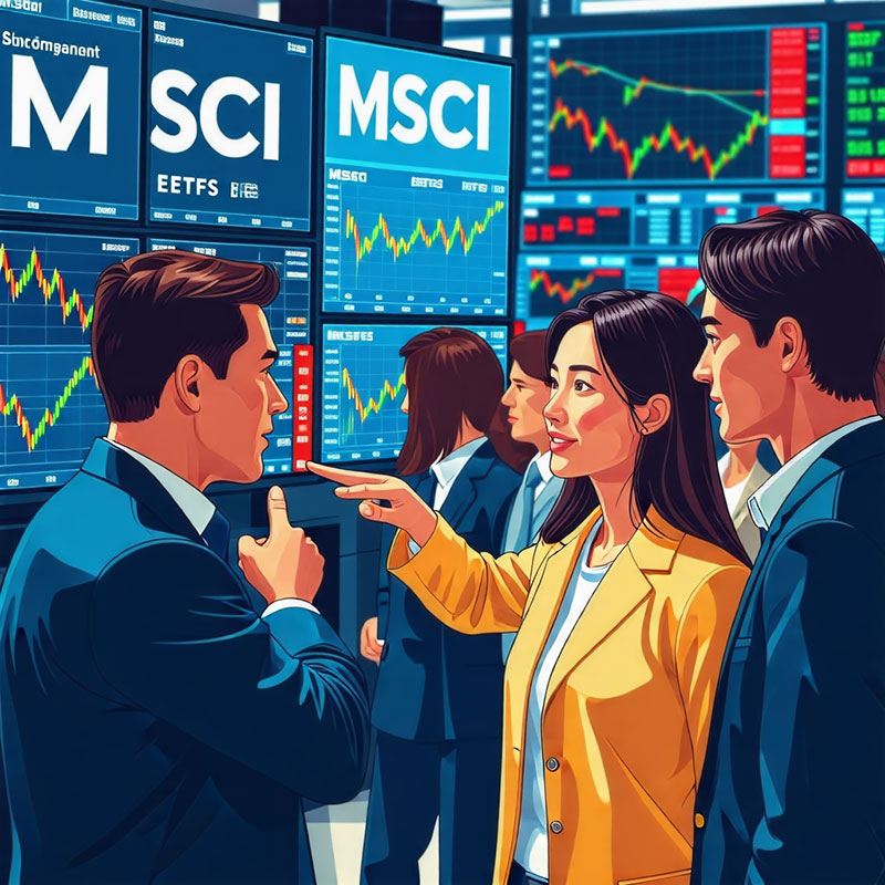 국내 MSCI 관련 ETF 종류 및 수수료 비교
