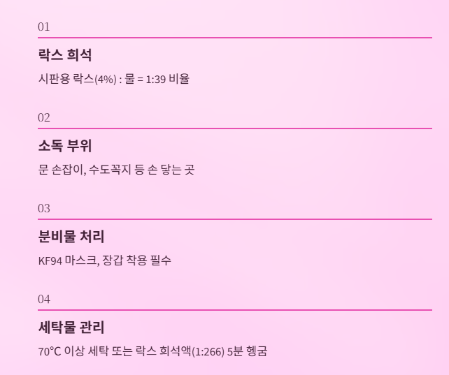 겨울철 노로바이러스 감염증, 올바른 예방과 대처법