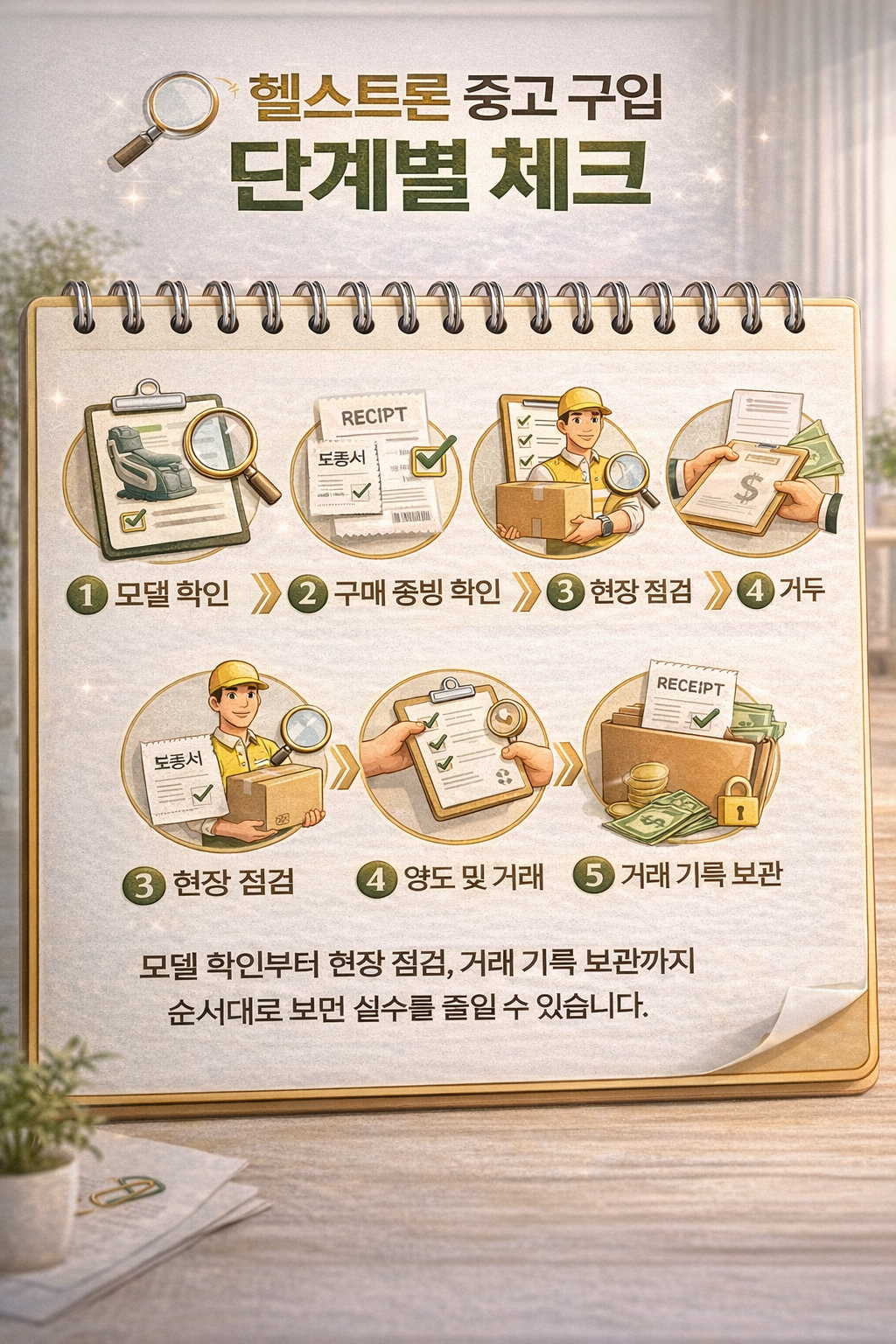 단계별 구매 흐름