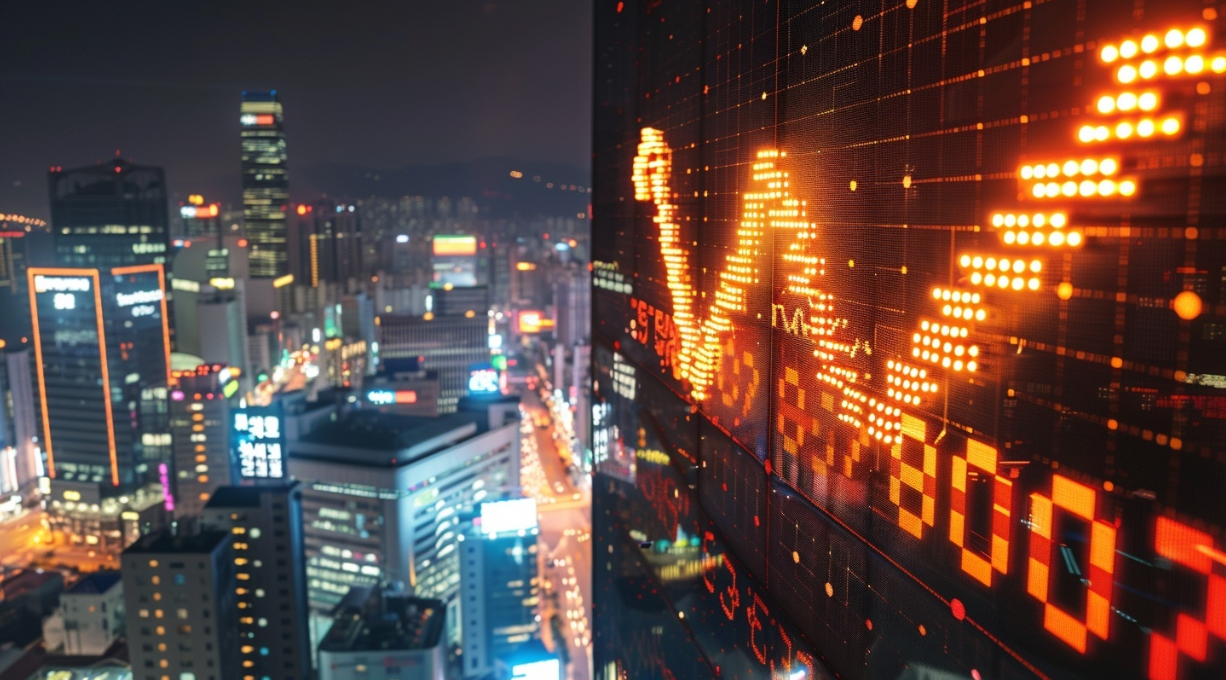 코스피 사상 최고치 경신의 순간